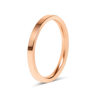 Rose Gold Engravable Ring